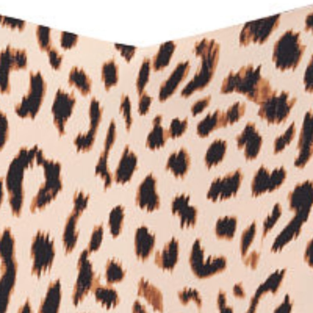 Last 1 VS L Midi Brief No-Show Leopard NWT - Picture 14 of 16